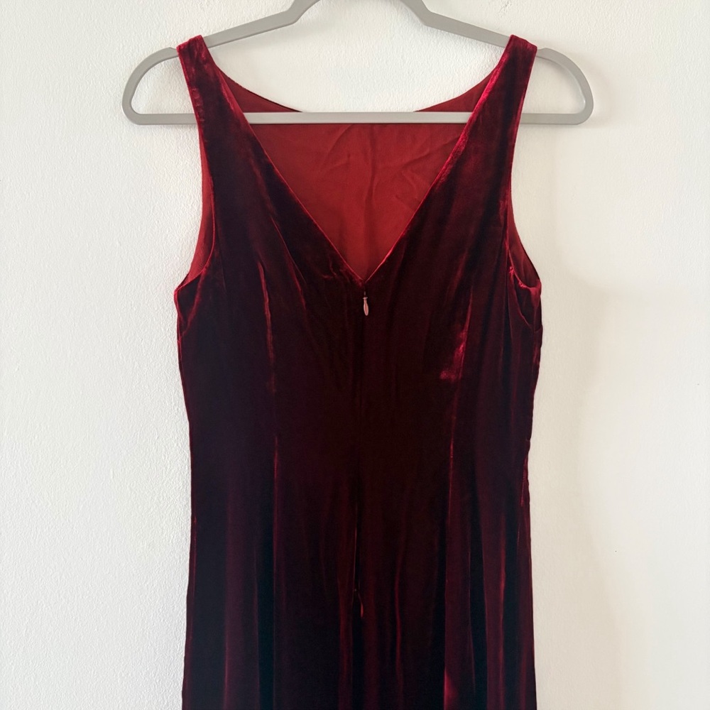Reformation Romy Velvet Dress - Picture 6 of 10